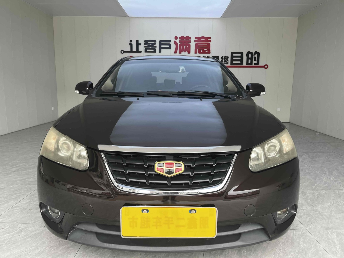 2013年2月吉利 經(jīng)典帝豪  2013款 兩廂 1.8L CVT精英型