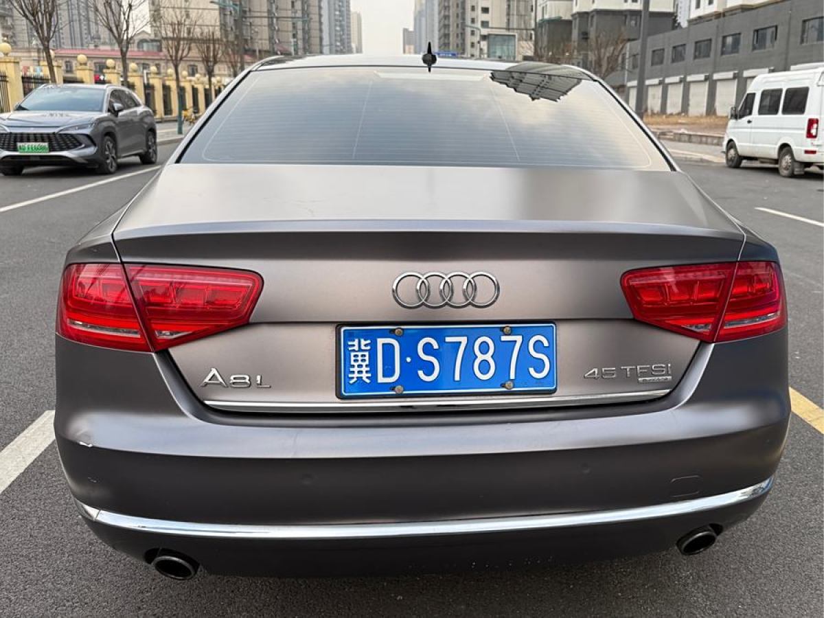 2014年6月奧迪 奧迪A8  2013款 A8L 45 TFSI quattro豪華型