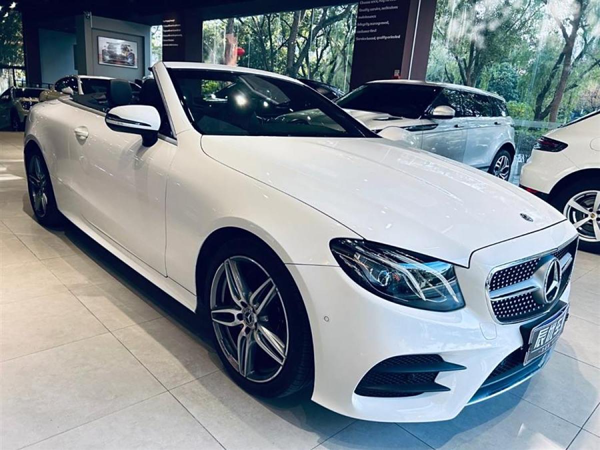 奔馳 奔馳E級(jí)  2018款 E 200 4MATIC 敞篷轎跑車圖片