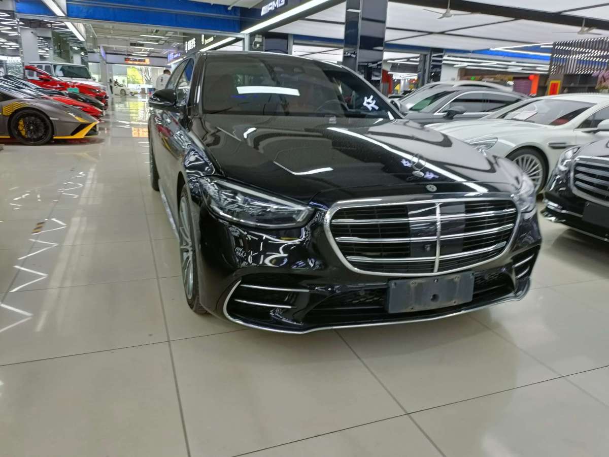 奔馳 奔馳S級  2021款 改款 S 450 L 4MATIC圖片