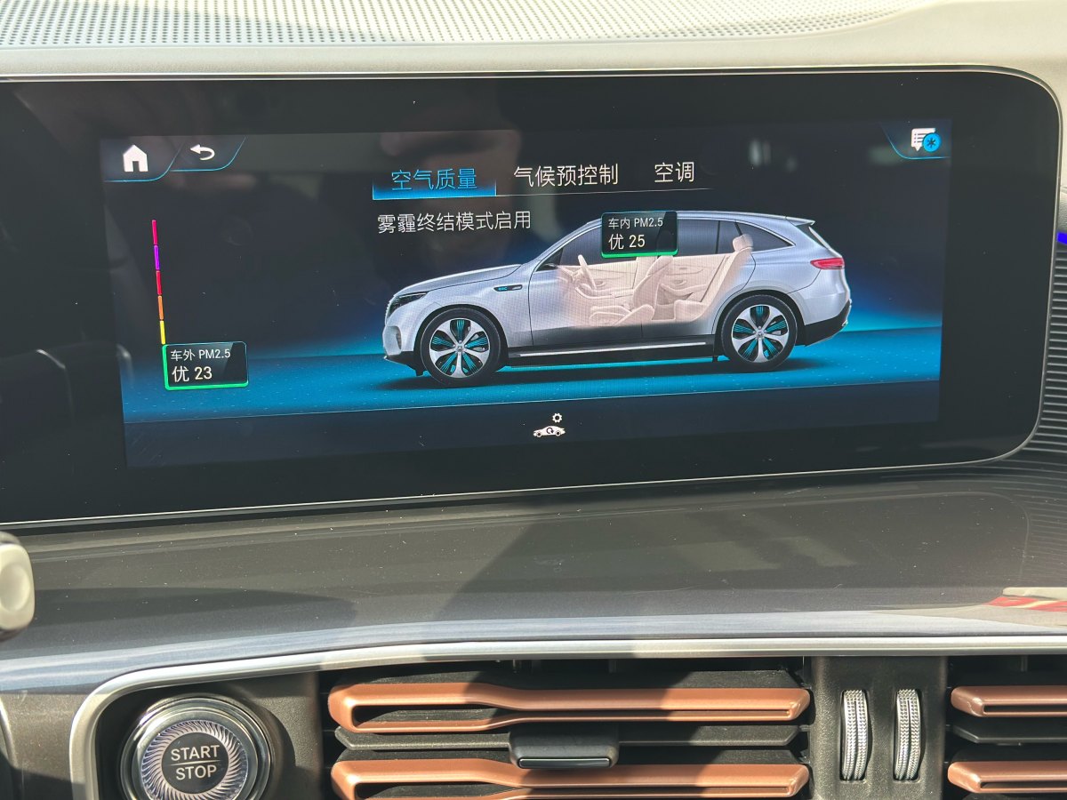 2021年4月奔馳 奔馳EQC  2021款 EQC 400 4MATIC