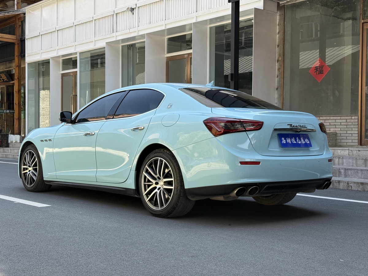 瑪莎拉蒂 Ghibli  2014款 3.0T 標(biāo)準(zhǔn)版圖片