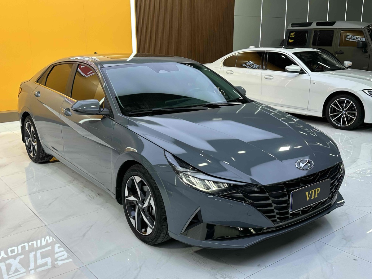 現(xiàn)代 伊蘭特  2022款 1.5L CVT LUX尊貴版圖片