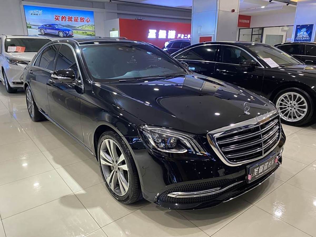 奔馳 奔馳S級  2019款 S 350 L 豪華型 臻藏版圖片