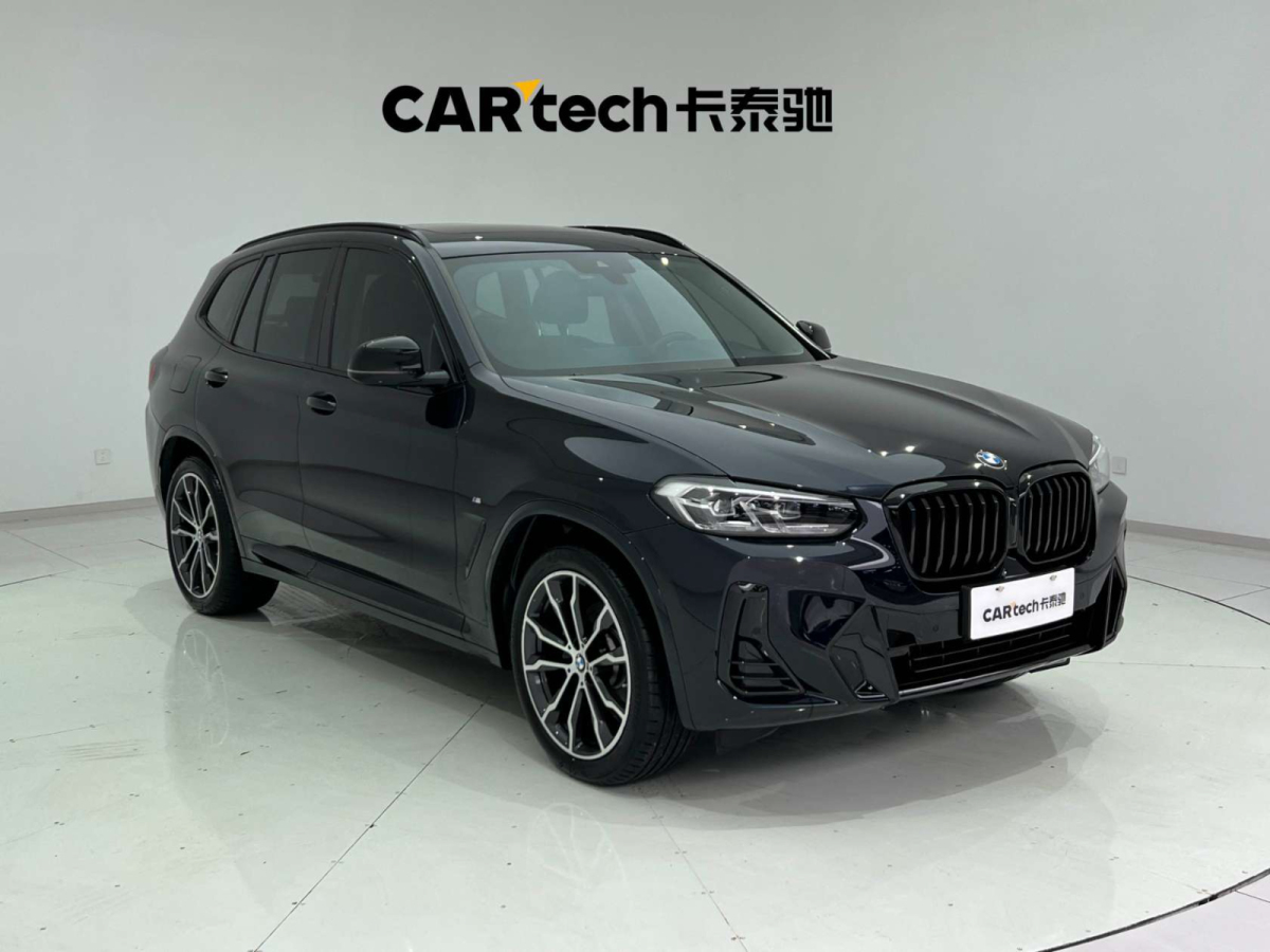 寶馬 寶馬X3  2022款 xDrive30i 領(lǐng)先型 M曜夜套裝圖片