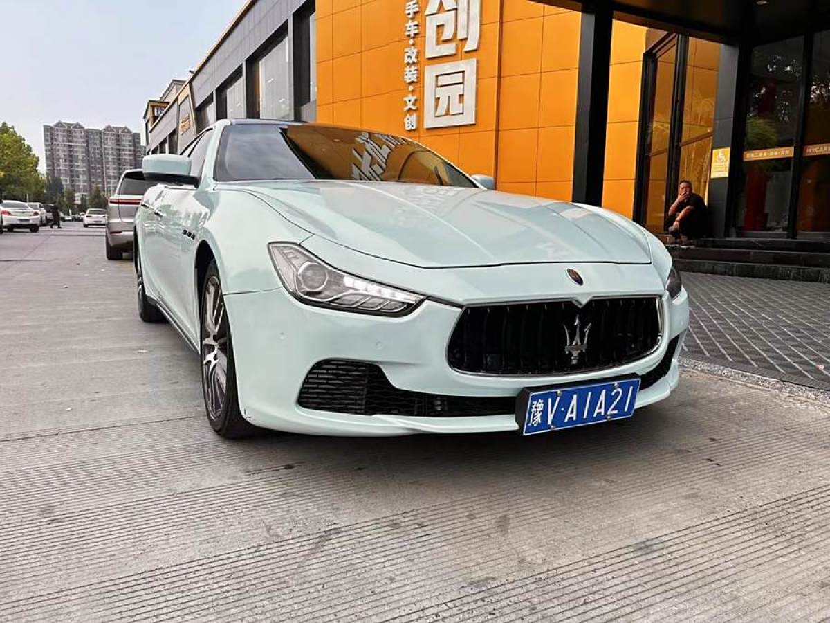 瑪莎拉蒂 Ghibli  2014款 3.0T 標(biāo)準(zhǔn)版圖片