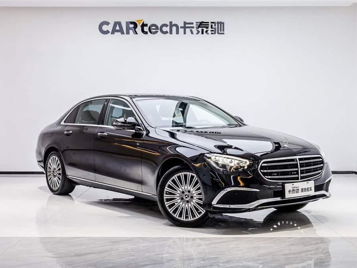 奔馳 奔馳E級  2022款 改款 E 300 L 時尚型圖片