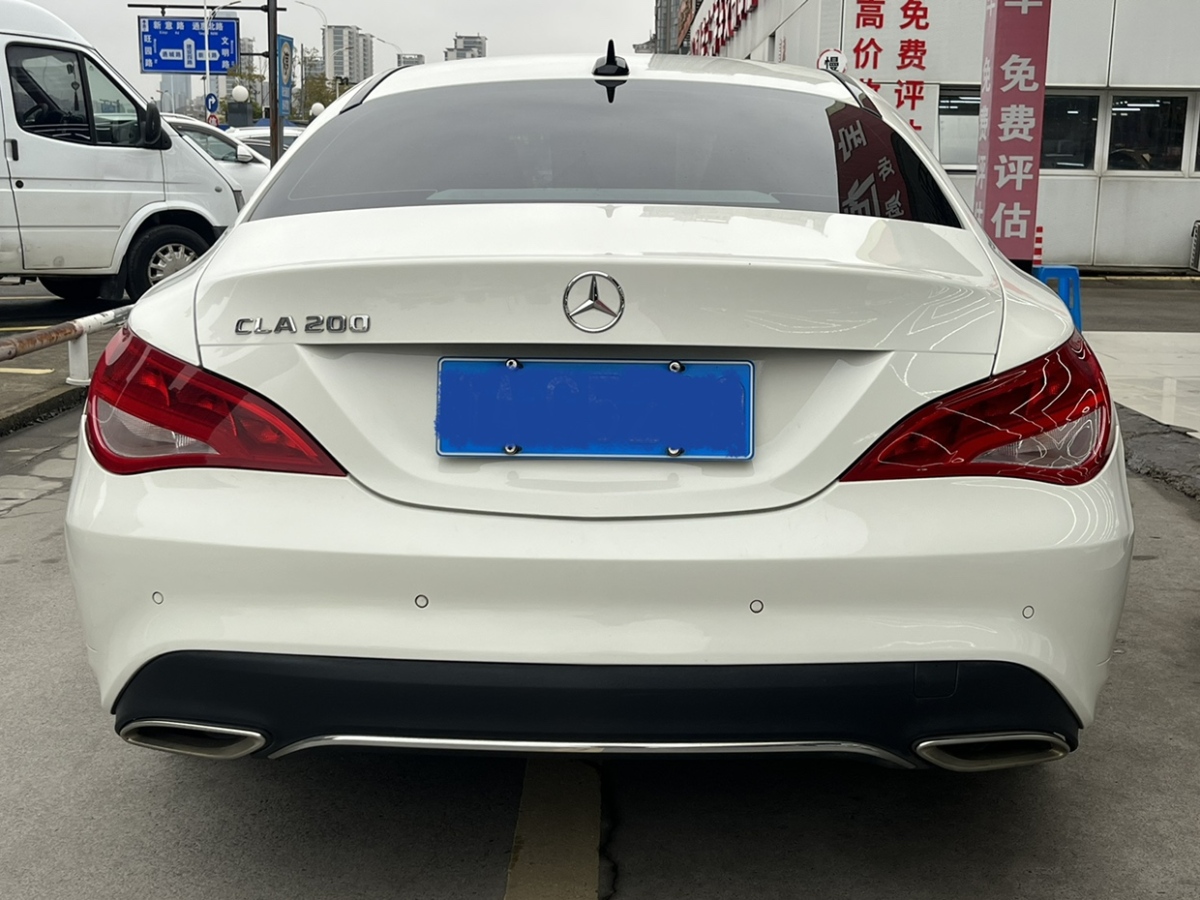 奔馳 奔馳CLA級(jí)  2018款 CLA 200 動(dòng)感型圖片