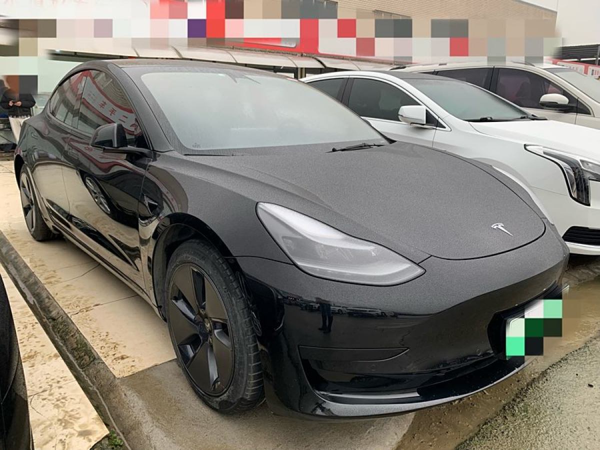 特斯拉 Model 3  2021款 改款 標(biāo)準(zhǔn)續(xù)航后驅(qū)升級版圖片