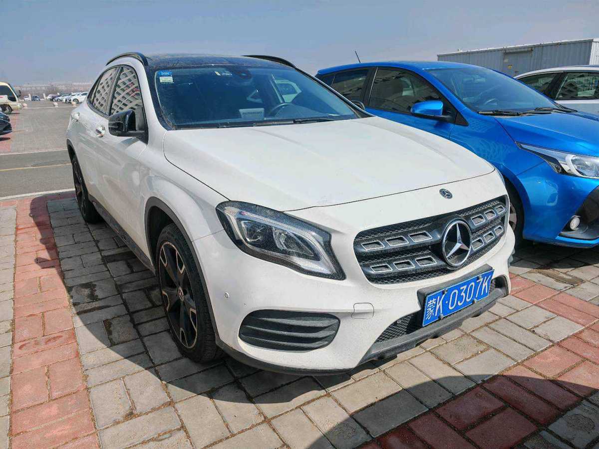 2018年10月奔馳 奔馳GLA  2018款 GLA 220 4MATIC 運動型