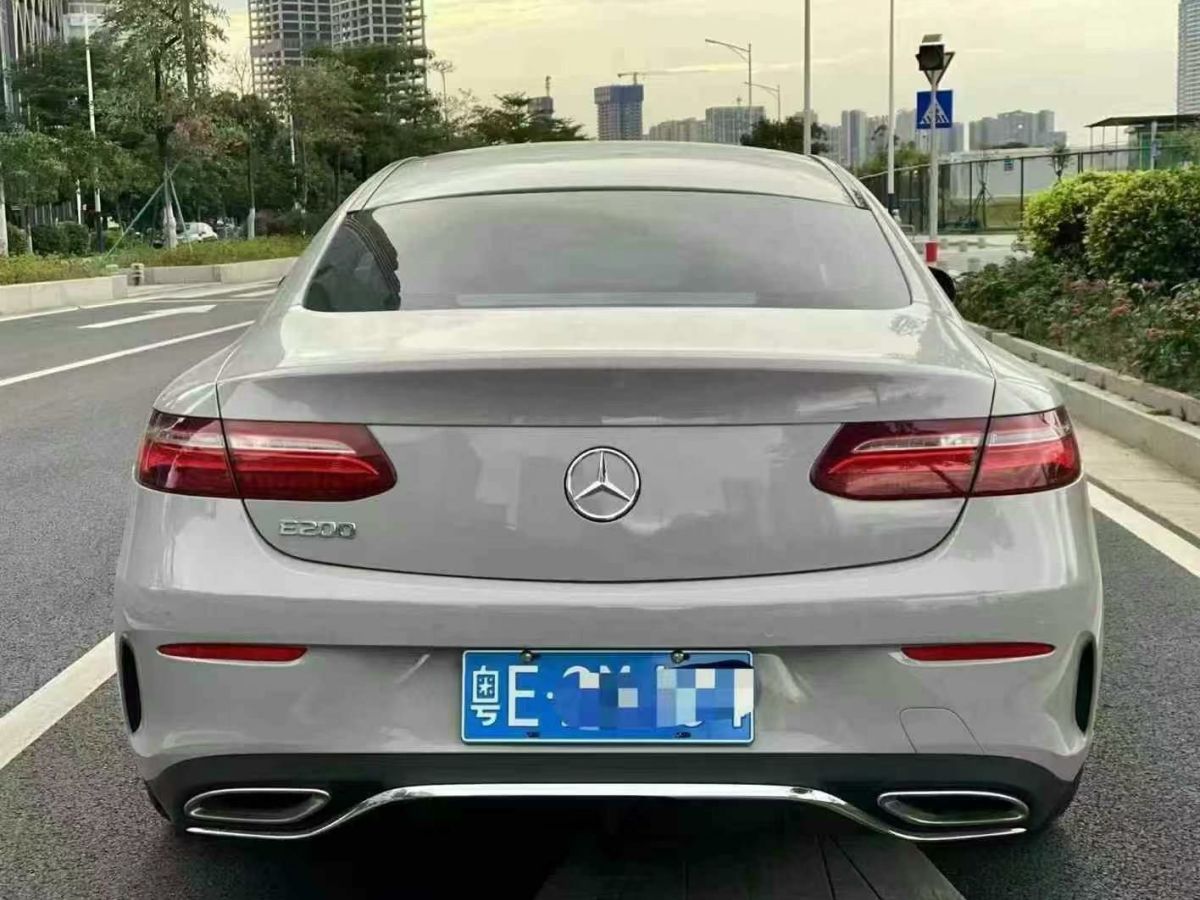 奔馳 奔馳E級(jí)  2019款 E 300 轎跑車圖片