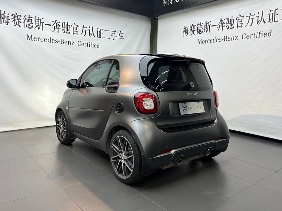 2018年12月巴博斯 smart fortwo  2017款 0.9T 硬頂BRABUS Xclusive