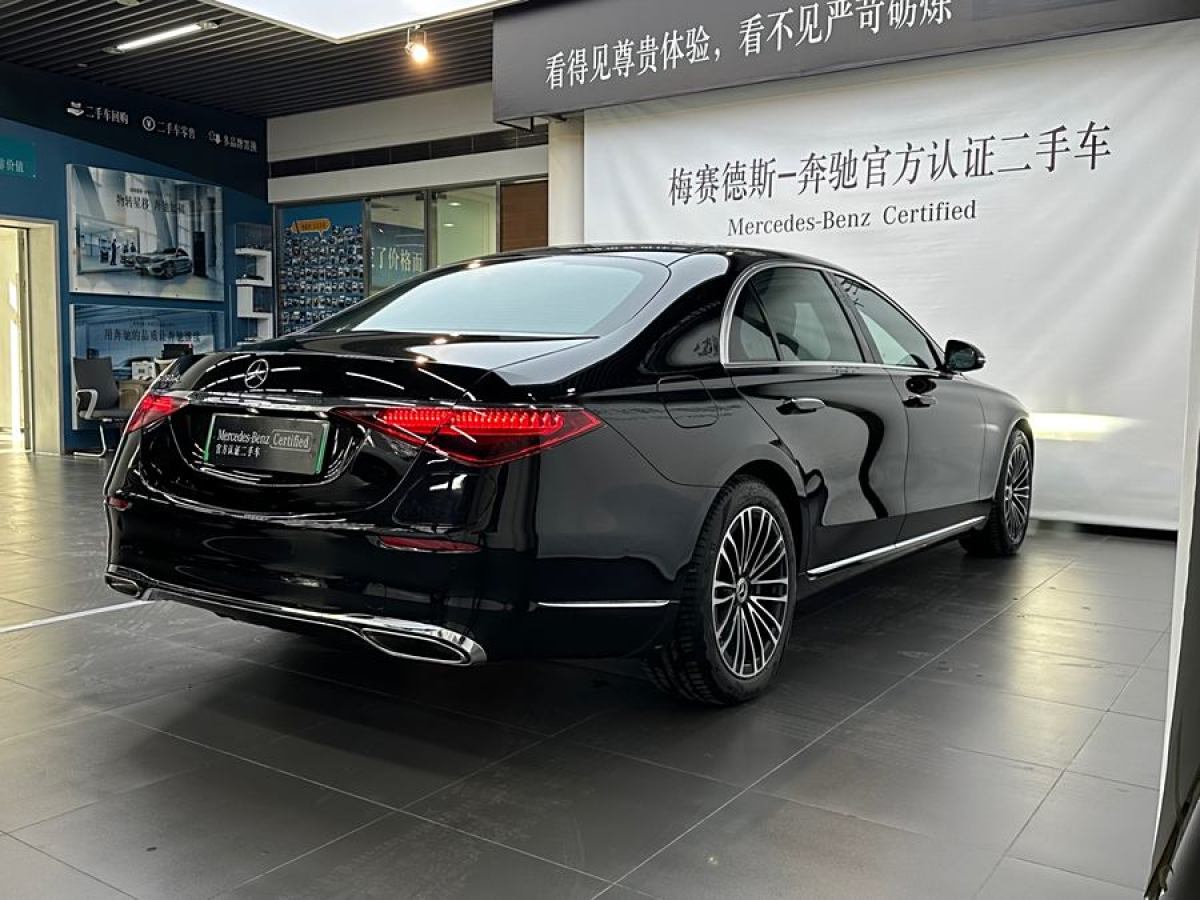 奔馳 奔馳S級(jí)新能源  2023款 改款 S 450 e L 插電式混合動(dòng)力轎車(chē)圖片