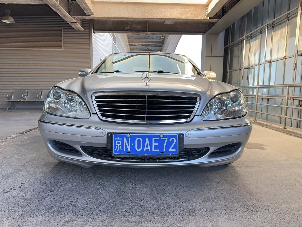 奔馳 奔馳S級(jí)  2003款 S350 3.7L 標(biāo)準(zhǔn)型圖片