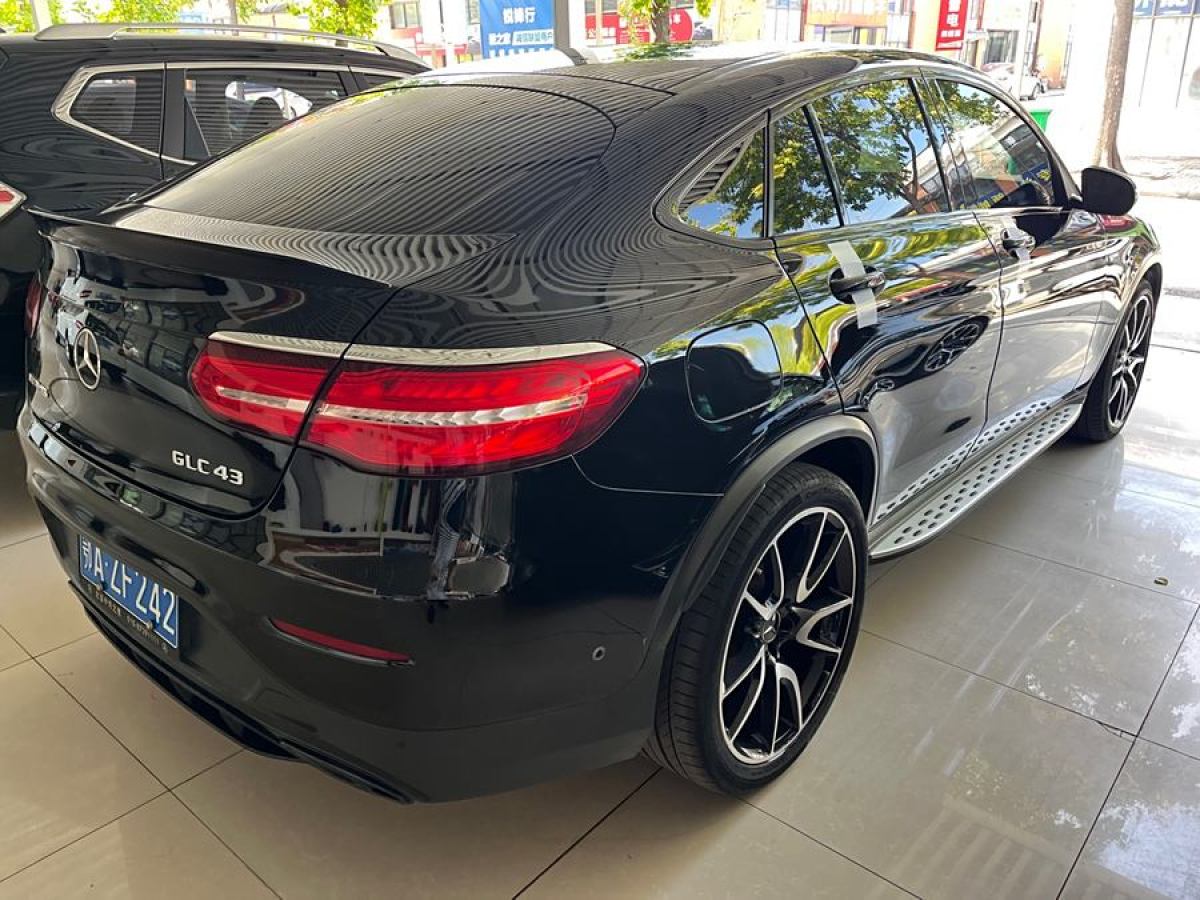 2019年10月奔馳 奔馳GLC轎跑 AMG  2017款 AMG GLC 43 4MATIC 轎跑SUV