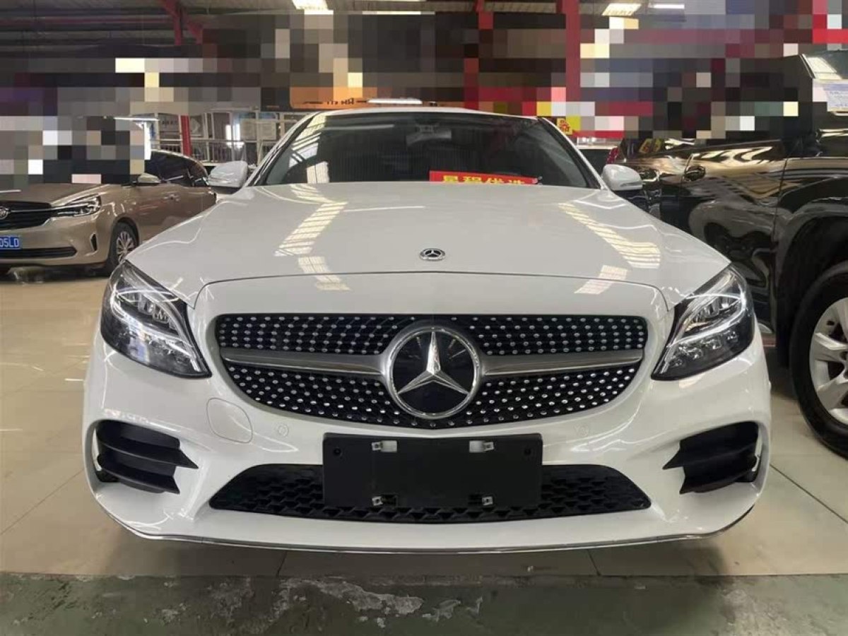 奔馳 奔馳C級  2020款 改款 C 200 L 時尚型圖片