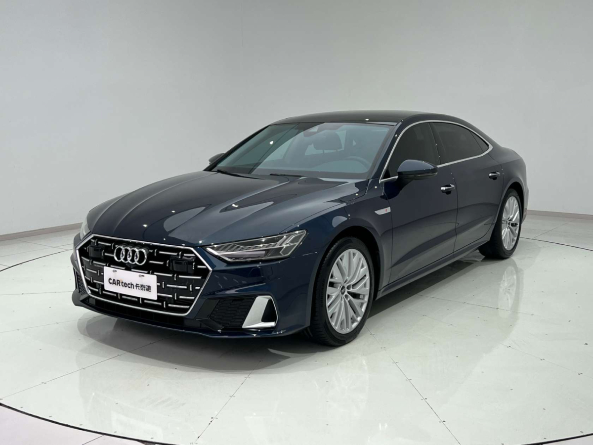 奧迪 A7L 2022款 45 TFSI S-line 筑夢型流晶套裝圖片