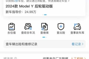 Model Y 特斯拉 Performance高性能版