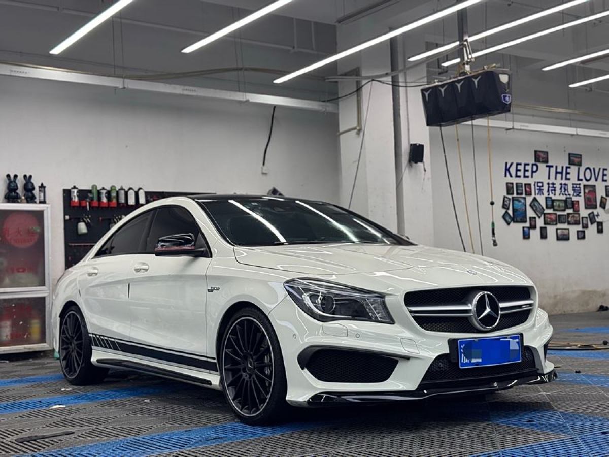 奔馳 奔馳CLA級AMG  2015款 AMG CLA 45 4MATIC圖片