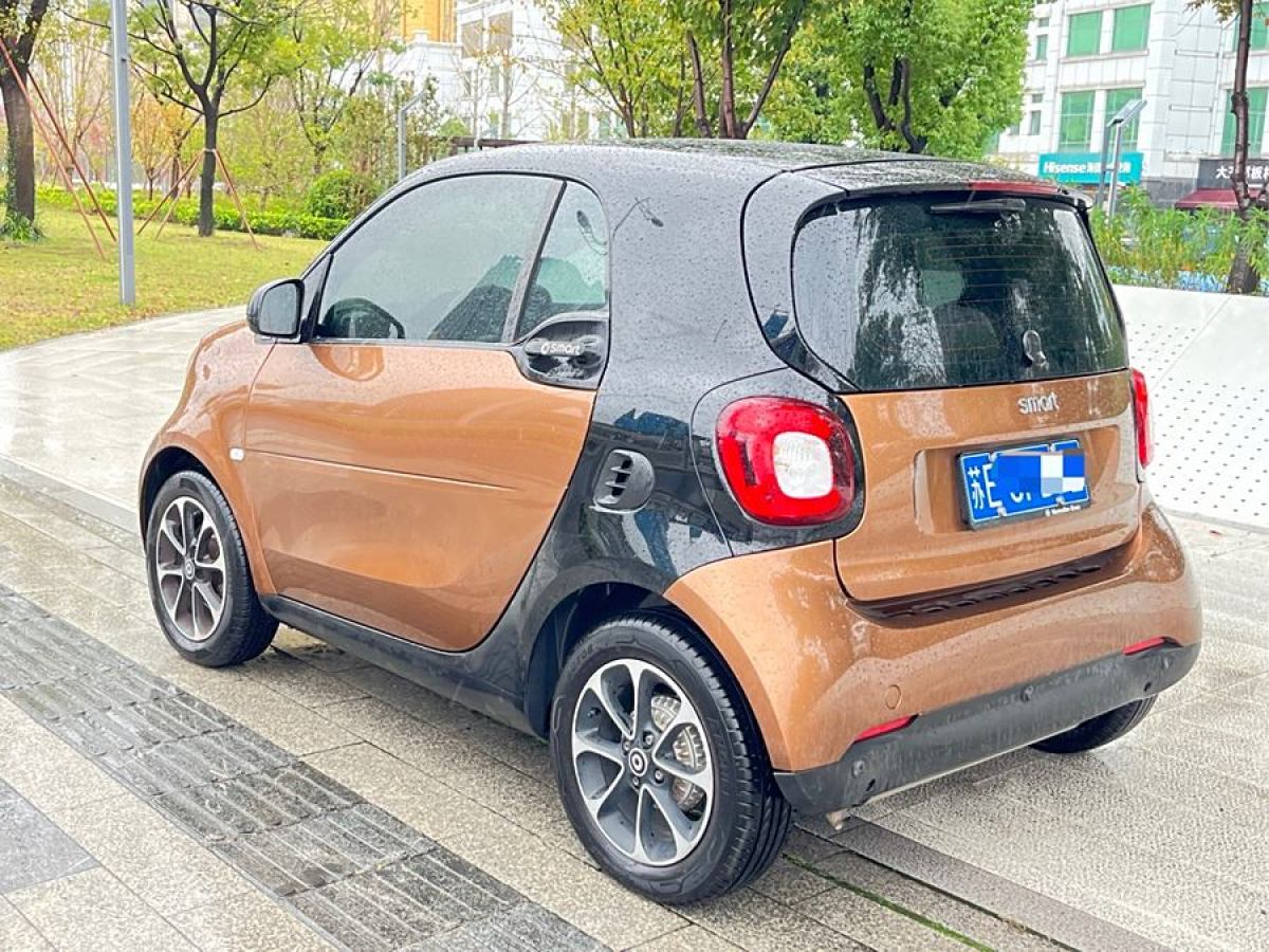 smart fortwo  2015款 1.0L 52千瓦硬頂激情版圖片