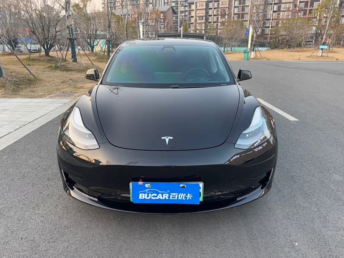 特斯拉 Model 3  2021款 改款 標(biāo)準(zhǔn)續(xù)航后驅(qū)升級版圖片