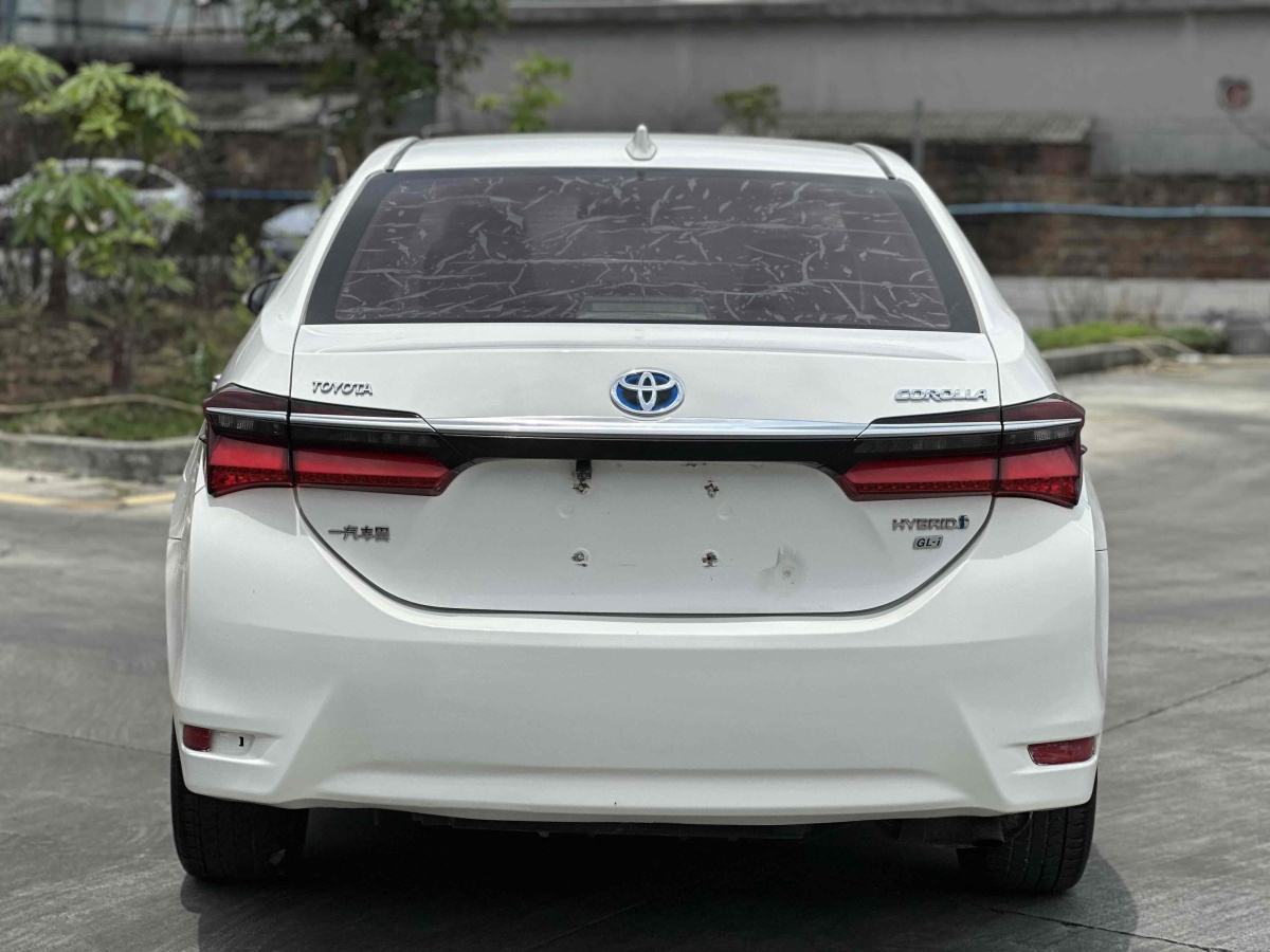 豐田 卡羅拉  2017款 改款雙擎 1.8L E-CVT精英版圖片