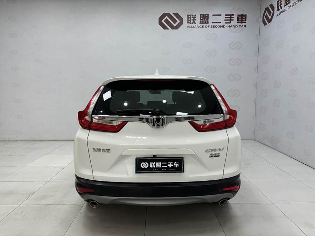 2017年11月本田 CR-V  2017款 240TURBO CVT兩驅(qū)舒適版