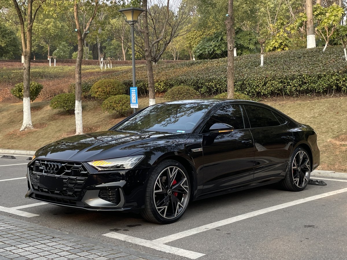 奧迪 奧迪A7L  2024款 45 TFSI quattro 黑武士版圖片