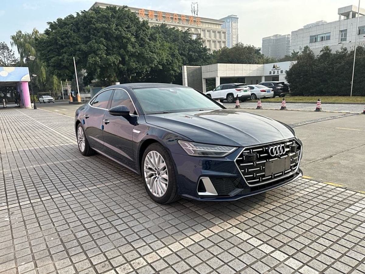 奧迪 奧迪A7L  2024款 45TFSI S-line 筑夢型 流晶套裝圖片