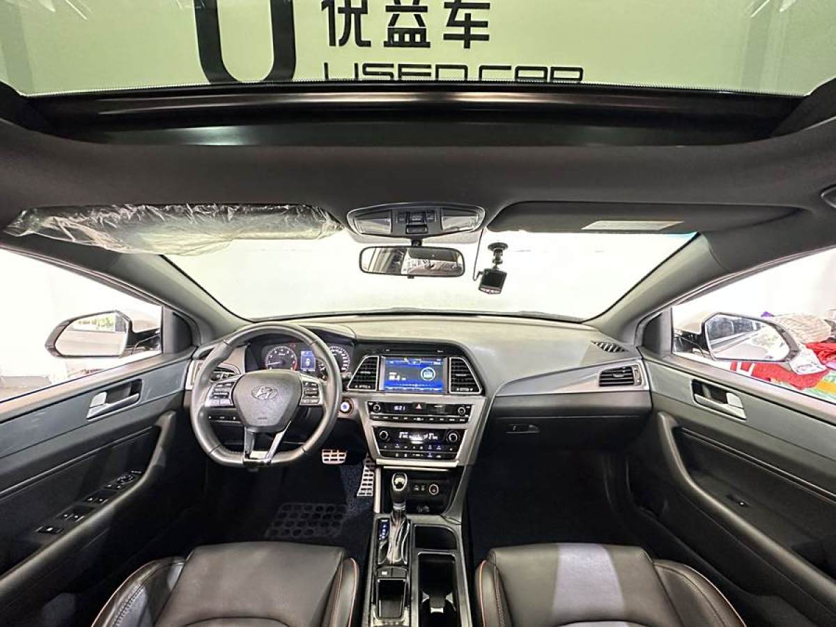 2016年9月現(xiàn)代 索納塔  2015款 1.6T GLS智能型