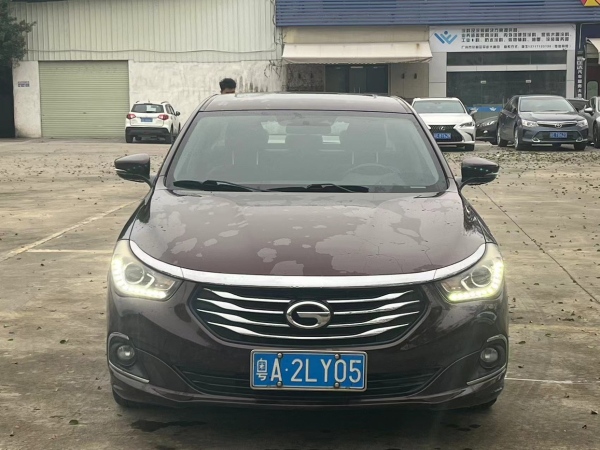 广汽传祺 GA6  2015款 1.8T DCT精英型