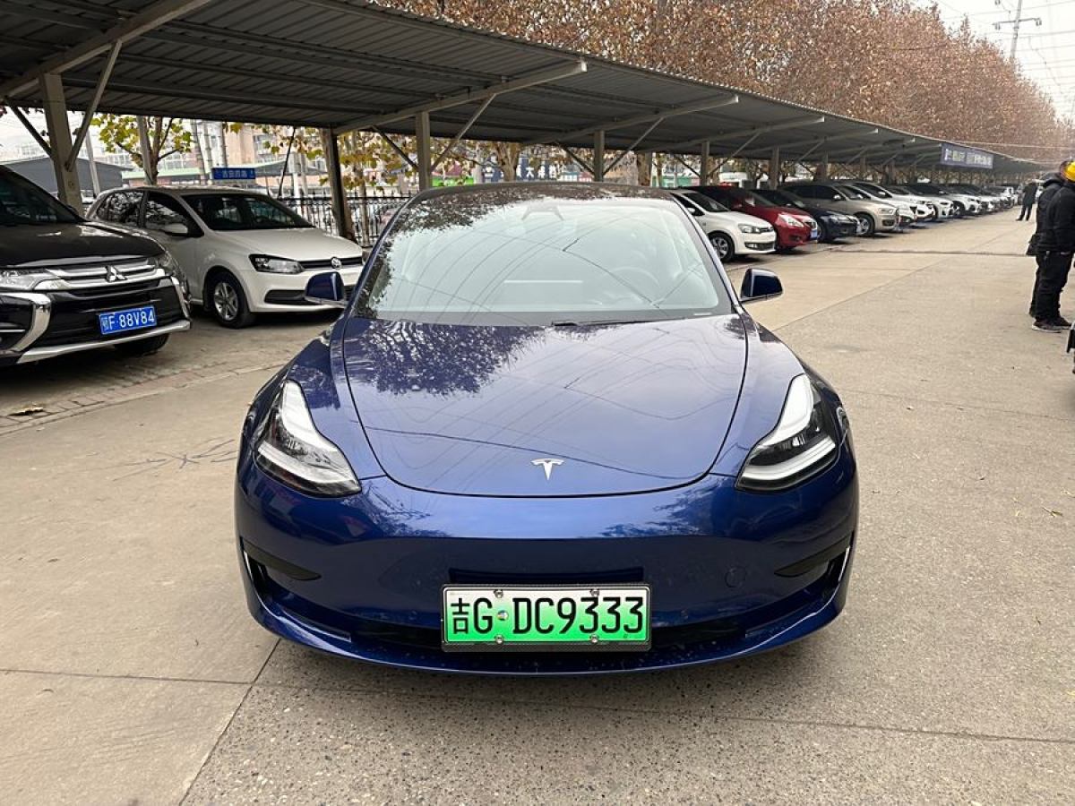 特斯拉 Model 3  2021款 改款 標(biāo)準(zhǔn)續(xù)航后驅(qū)升級版圖片