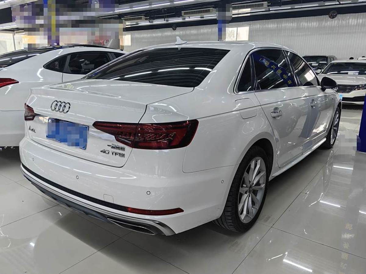 2019年10月奧迪 奧迪A4L  2019款 40 TFSI 時尚型 國VI