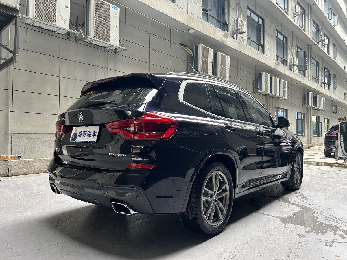 2020年6月寶馬 寶馬X3  2020款 xDrive25i M運動套裝