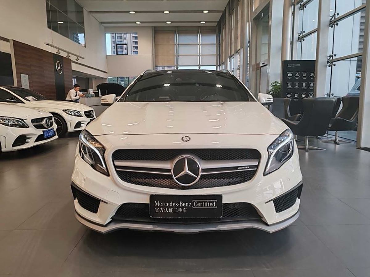 奔馳 奔馳GLA AMG  2015款 AMG GLA 45 4MATIC圖片