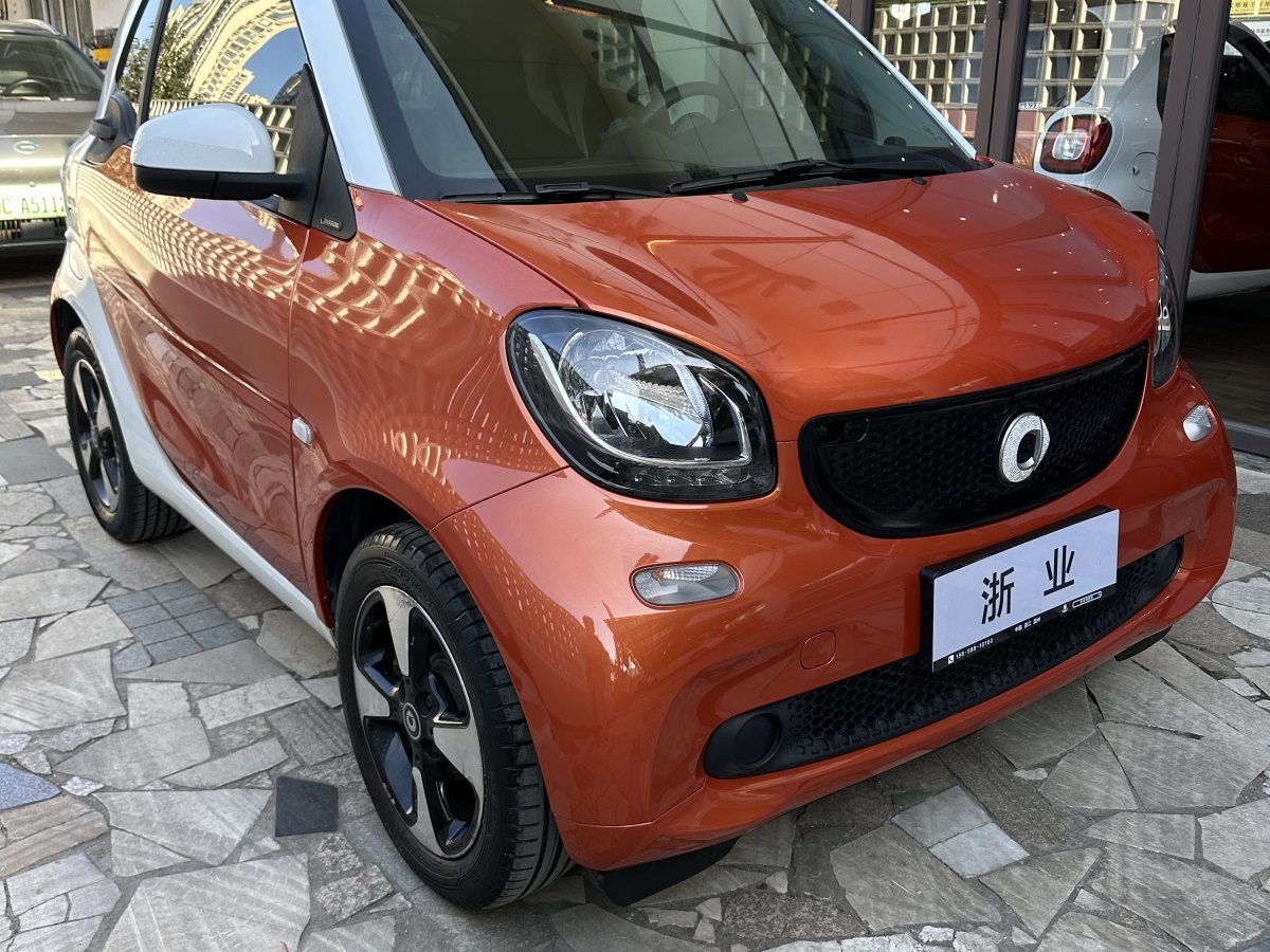 smart fortwo  2018款 1.0L 52千瓦硬頂激情版圖片