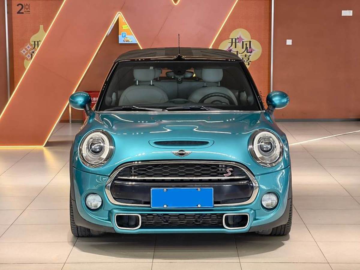 MINI MINI  2016款 2.0T COOPER S CABRIO 加勒比藍(lán)限量版圖片