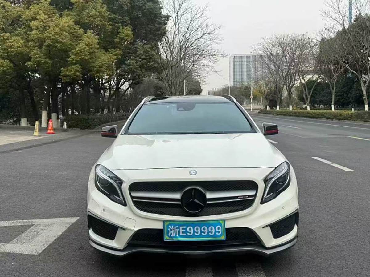 奔馳 奔馳GLA AMG  2017款 改款 AMG GLA 45 4MATIC圖片