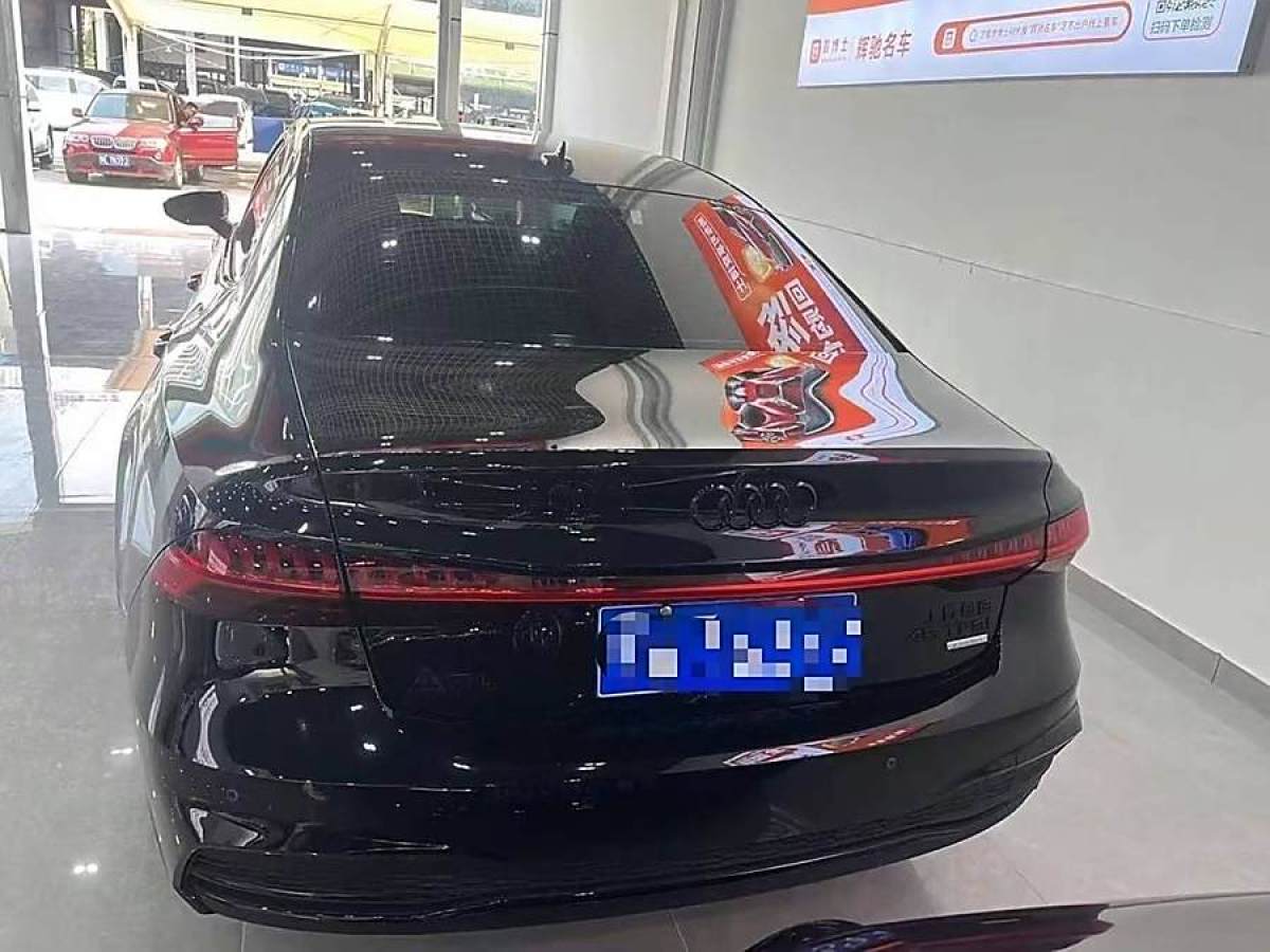 奧迪 奧迪A7L  2024款 45 TFSI quattro 黑武士版圖片