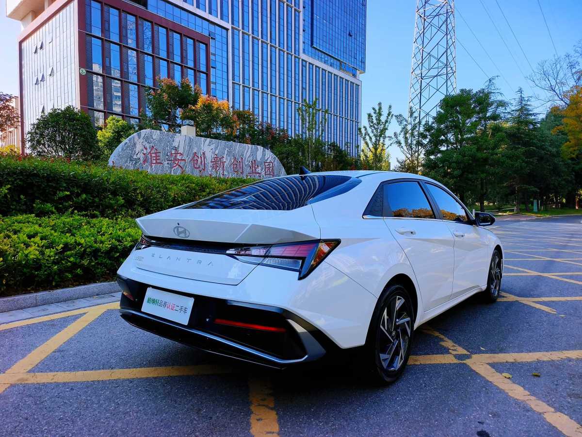 現(xiàn)代 伊蘭特  2023款 1.5L CVT GLX精英版圖片