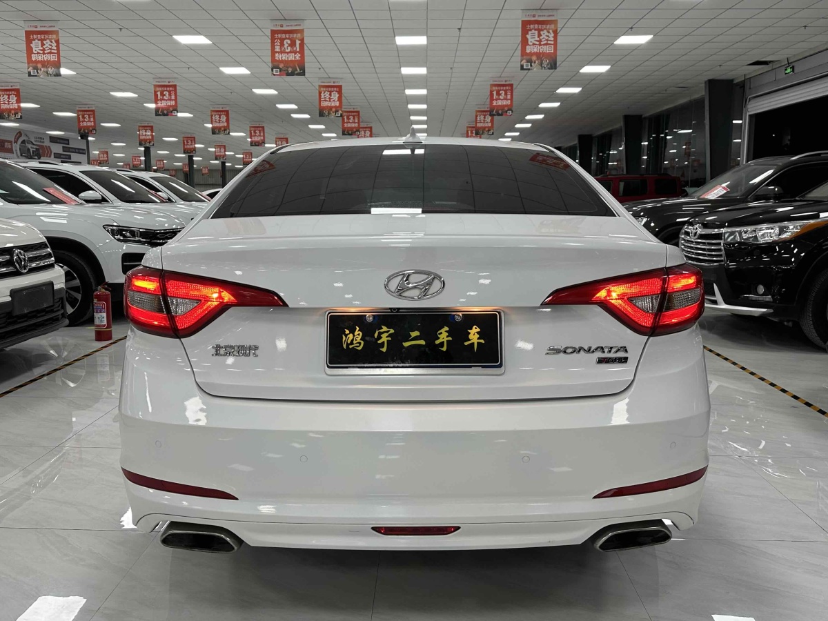 2016年6月現(xiàn)代 索納塔  2015款 1.6T GLS智能型