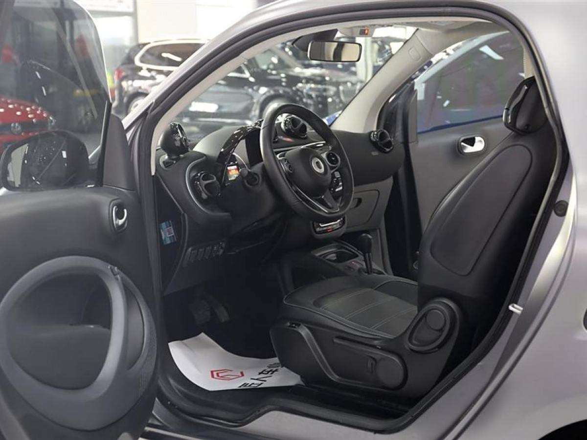 2019年8月smart fortwo  2019款 0.9T 66千瓦硬頂先鋒版 國VI