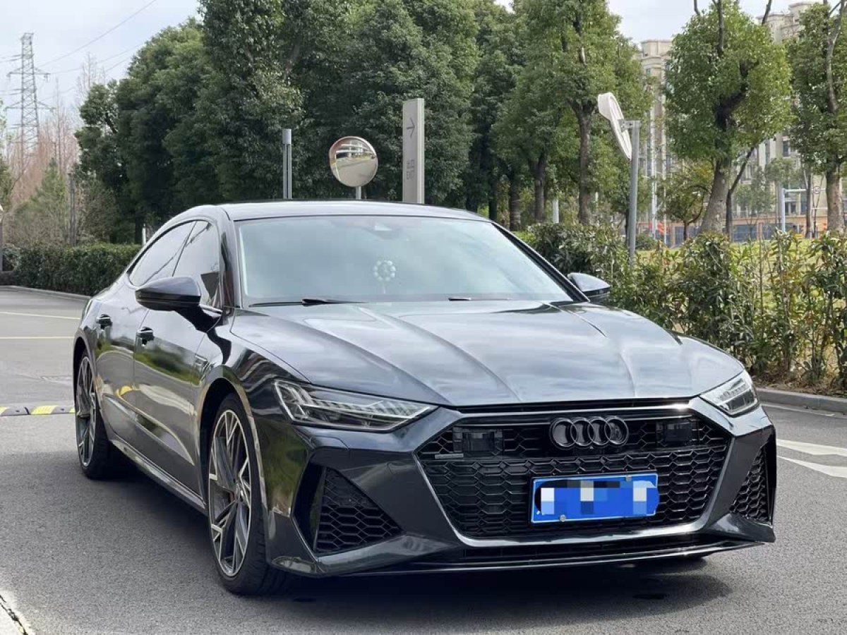 奧迪 奧迪A7L  2024款 45TFSI S-line 筑夢型 流晶套裝圖片