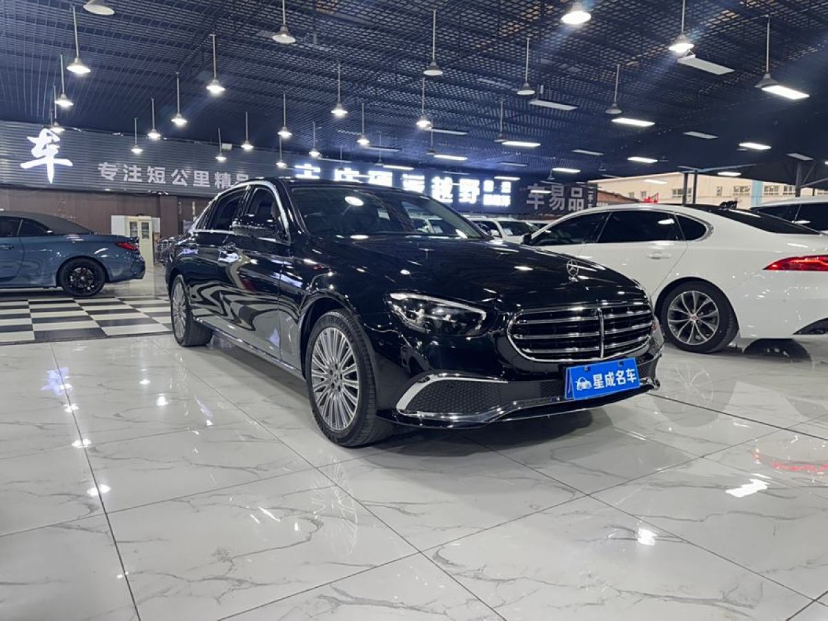 奔馳 奔馳E級(jí)  2021款 改款 E 300 L 豪華型圖片