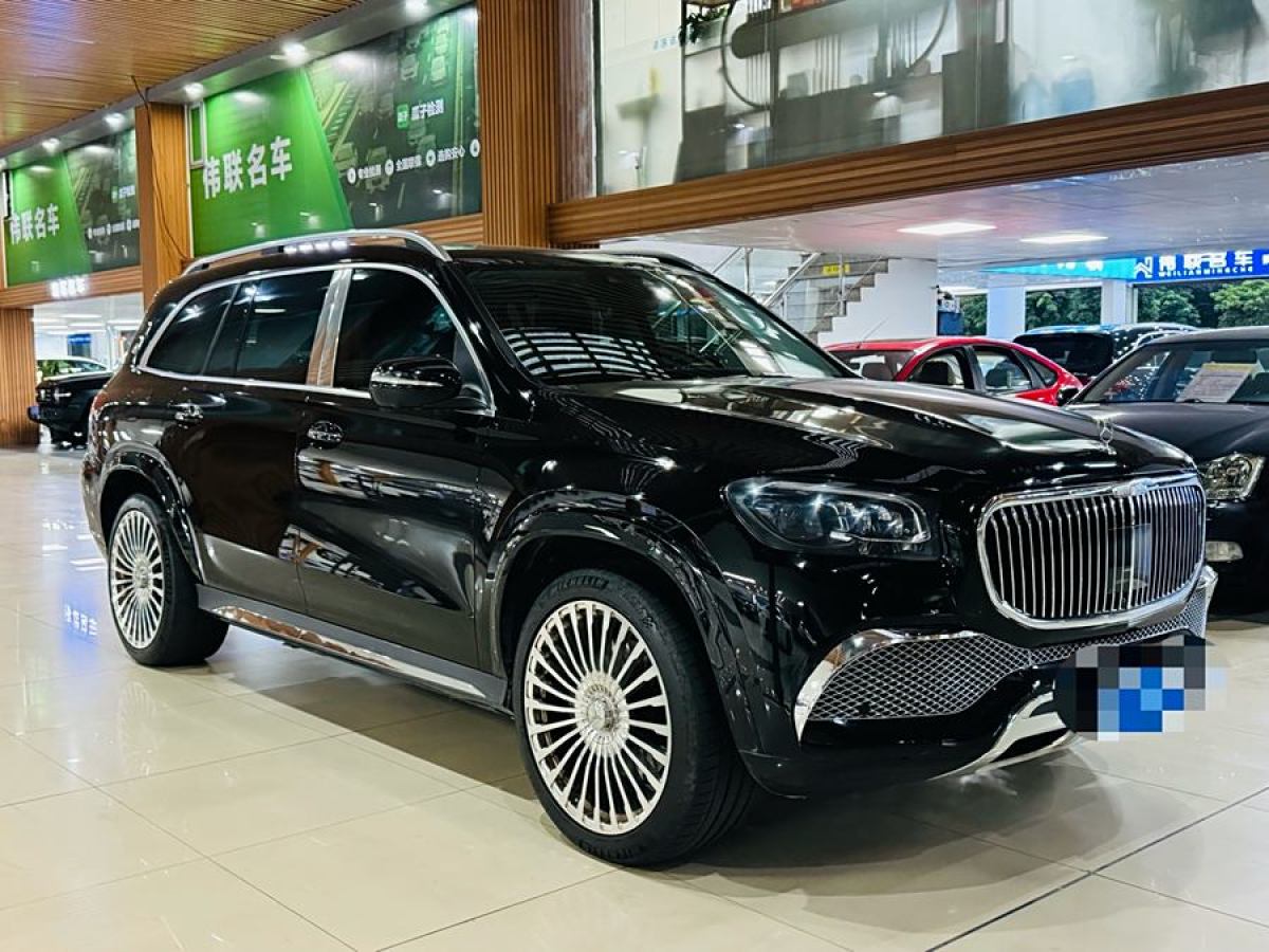 奔馳 奔馳GLS  2021款 改款 GLS 450 4MATIC 時(shí)尚型圖片