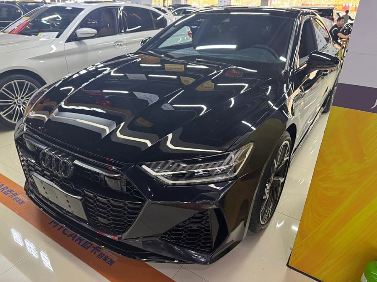 奧迪 奧迪A7L  2023款 45 TFSI quattro S-line 黑武士版圖片