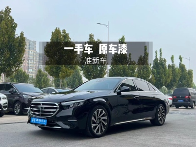 2024年5月 奔馳 奔馳E級(jí) E 300 L 豪華型圖片