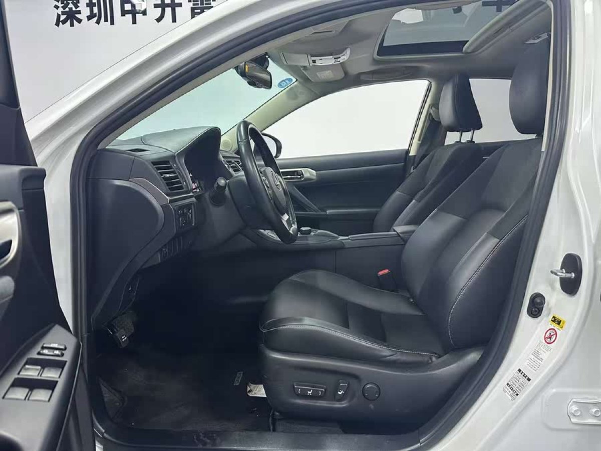 雷克薩斯 CT  2017款 CT200h 舒適版 單色 國VI圖片