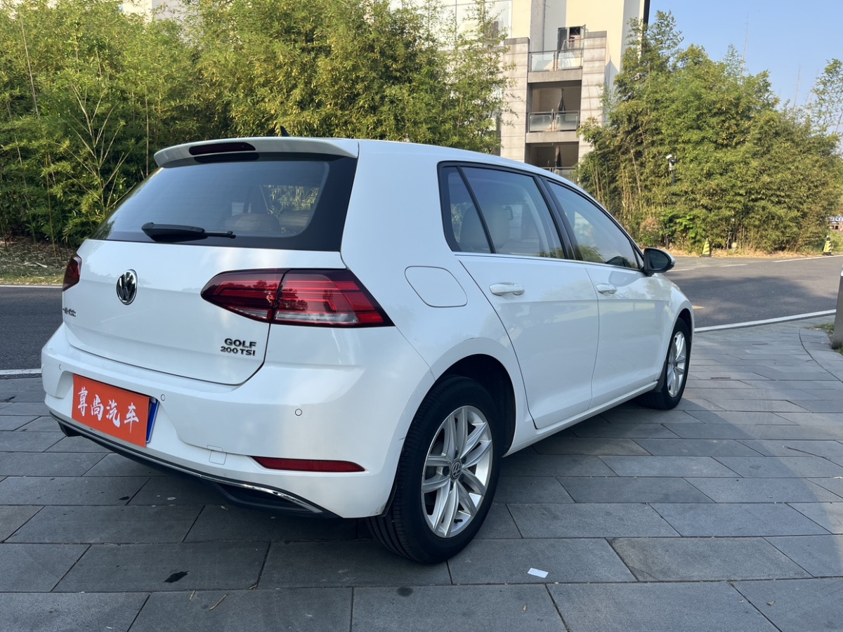 大众 高尔夫  2019款  200TSI DSG舒适进取版 国VI图片