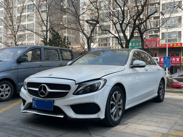 奔驰 奔驰C级  2015款 改款 C 200 L 运动型